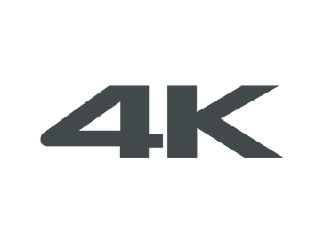 4K video logo