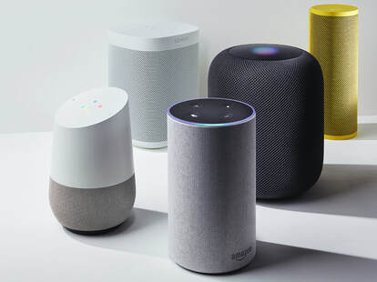 Group of smart speakers offered by Smart Home Brisbane